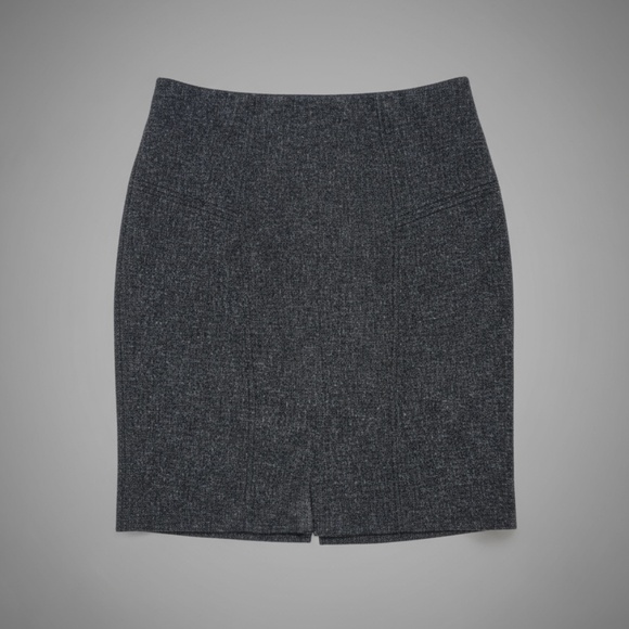 The Limited Collection Tweed Pencil Skirt Gray 8 - Picture 1 of 9